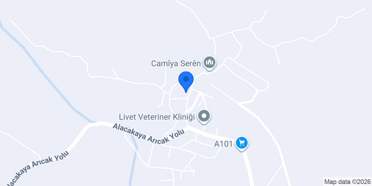 Arıcak İlkokulu konumu