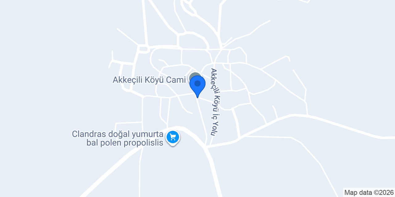 Akkeçili Köyü Muhtarlığı konumu
