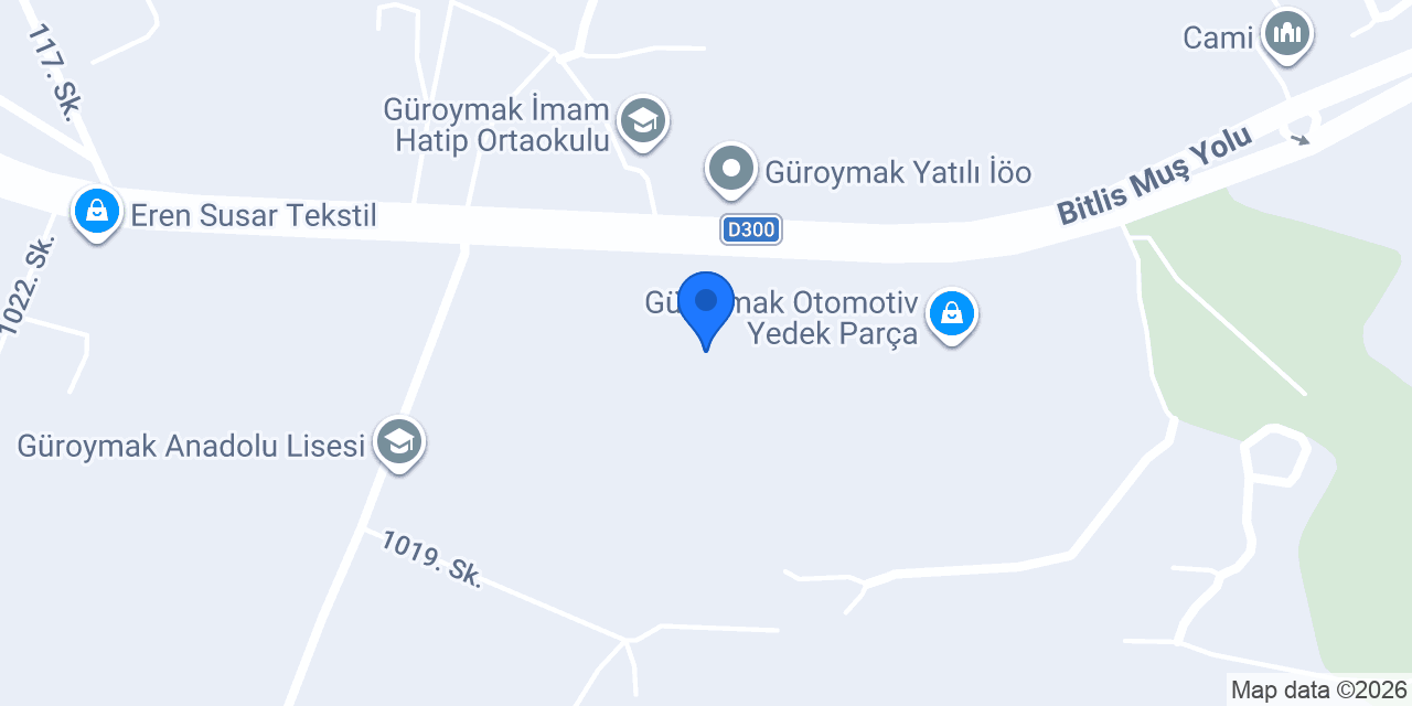 Yalçın mobilya konumu
