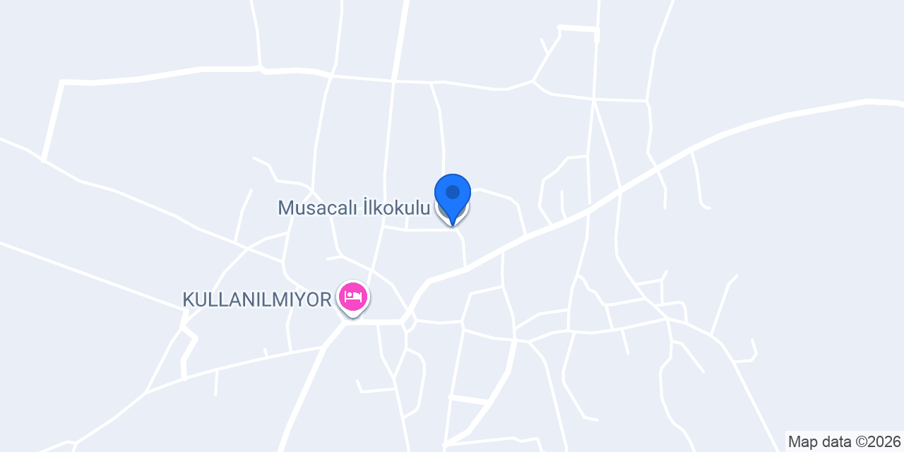 Musacalı İlkokulu konumu