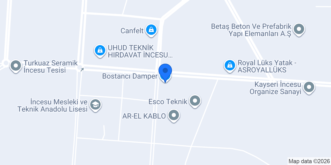 Bostancı Damper konumu