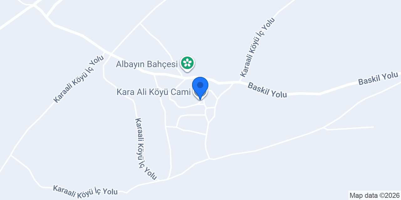 Kara Ali Köyü Muhtarlığı konumu