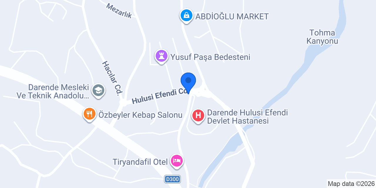 Şelale Eczanesi konumu