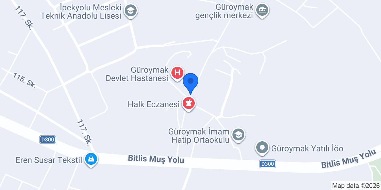 Eczane Melih konumu