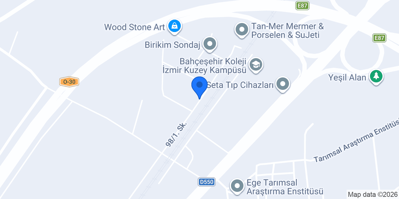 MAKTAV ENDÜSTRİ konumu