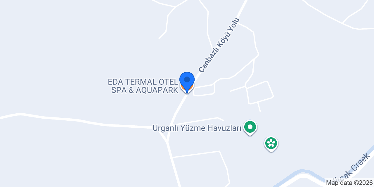 EDA TERMAL OTEL SPA & AQUAPARK konumu