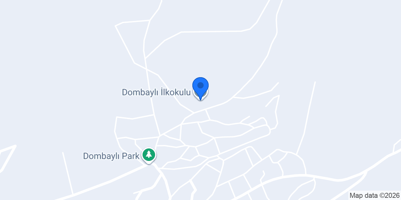 Dombaylı İlkokulu konumu
