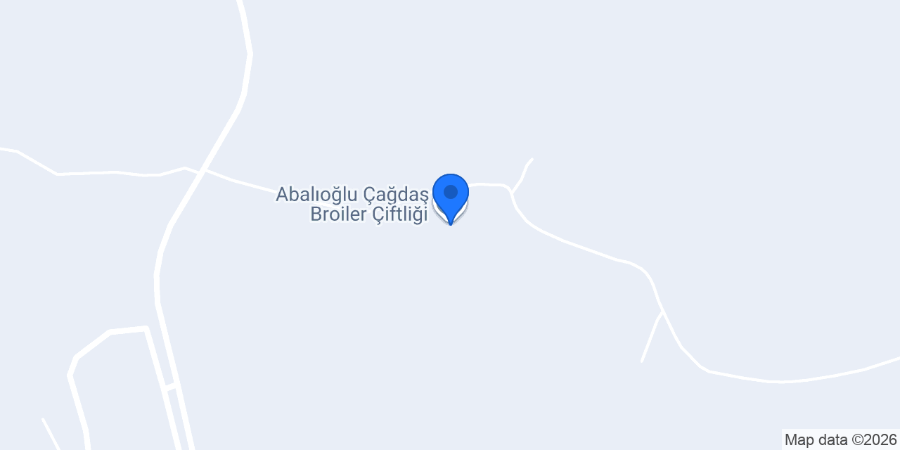 Abalıoğlu Çağdaş Broiler Çiftliği konumu