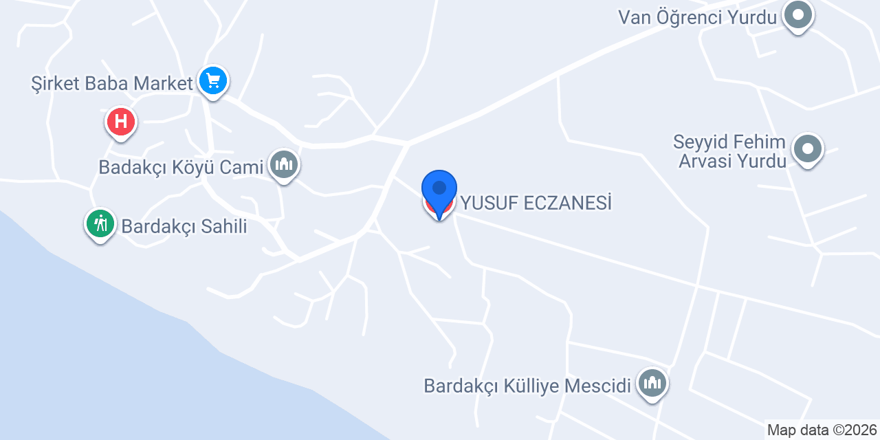 YUSUF ECZANESİ konumu