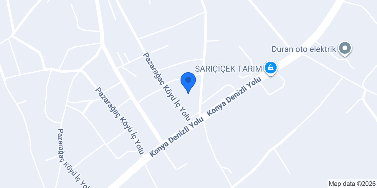 MADEN EZME TARIM VE HAYVANCILIK konumu