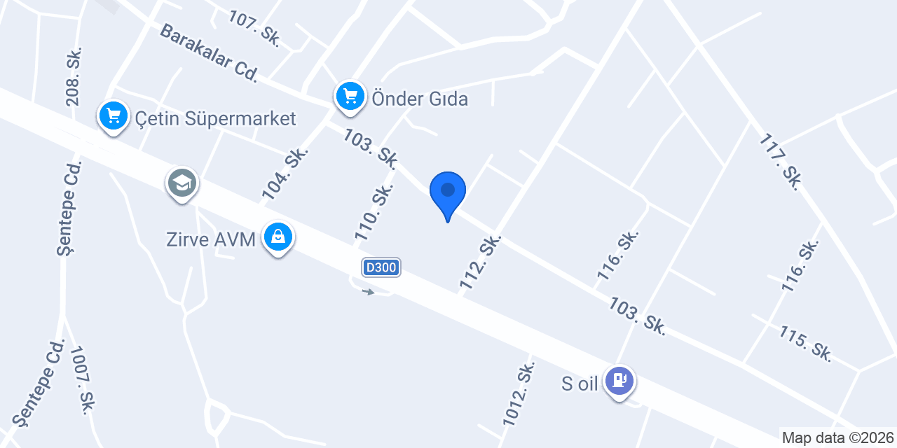 Şirintepe Erkek Talebe Yurdu konumu
