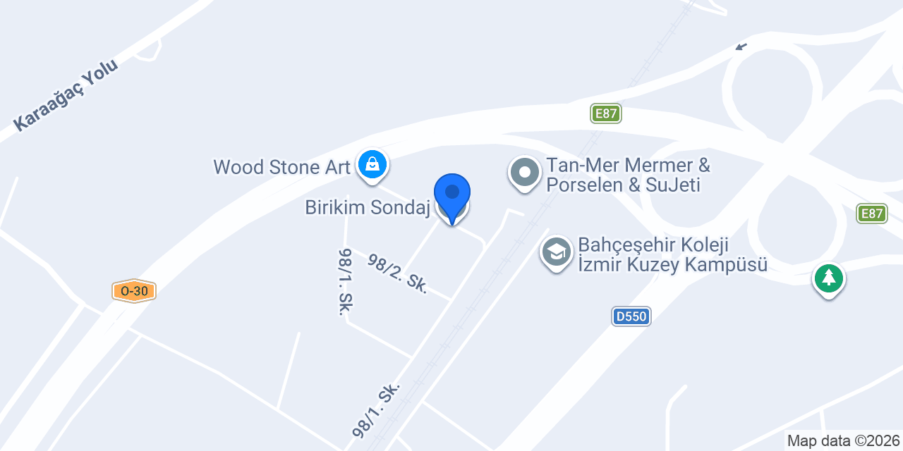 Birikim Sondaj konumu