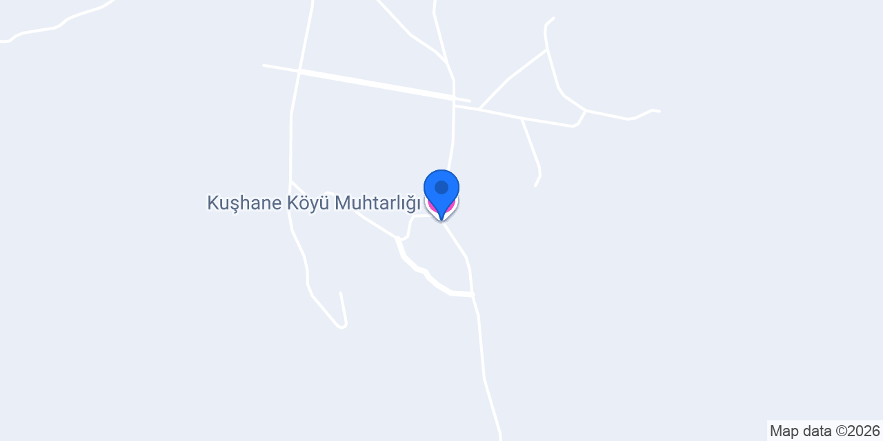 Kuşhane Köyü Muhtarlığı konumu