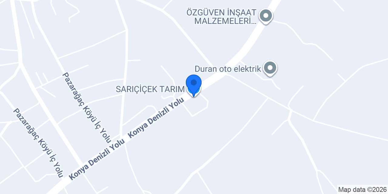 SARIÇİÇEK TARIM konumu