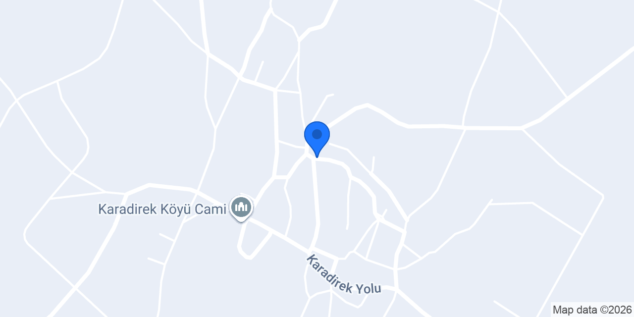 Karadirek Sağlık Evi konumu
