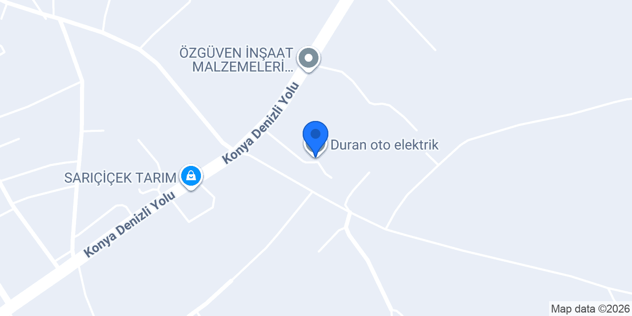 Duran oto elektrik konumu