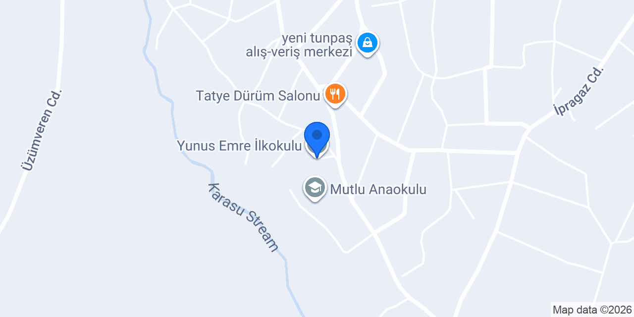 Yunus Emre İlkokulu konumu