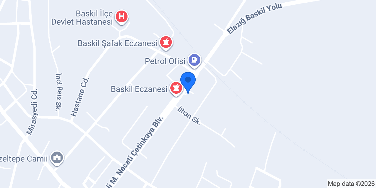 İlçe Jandarma Komutanlığı konumu