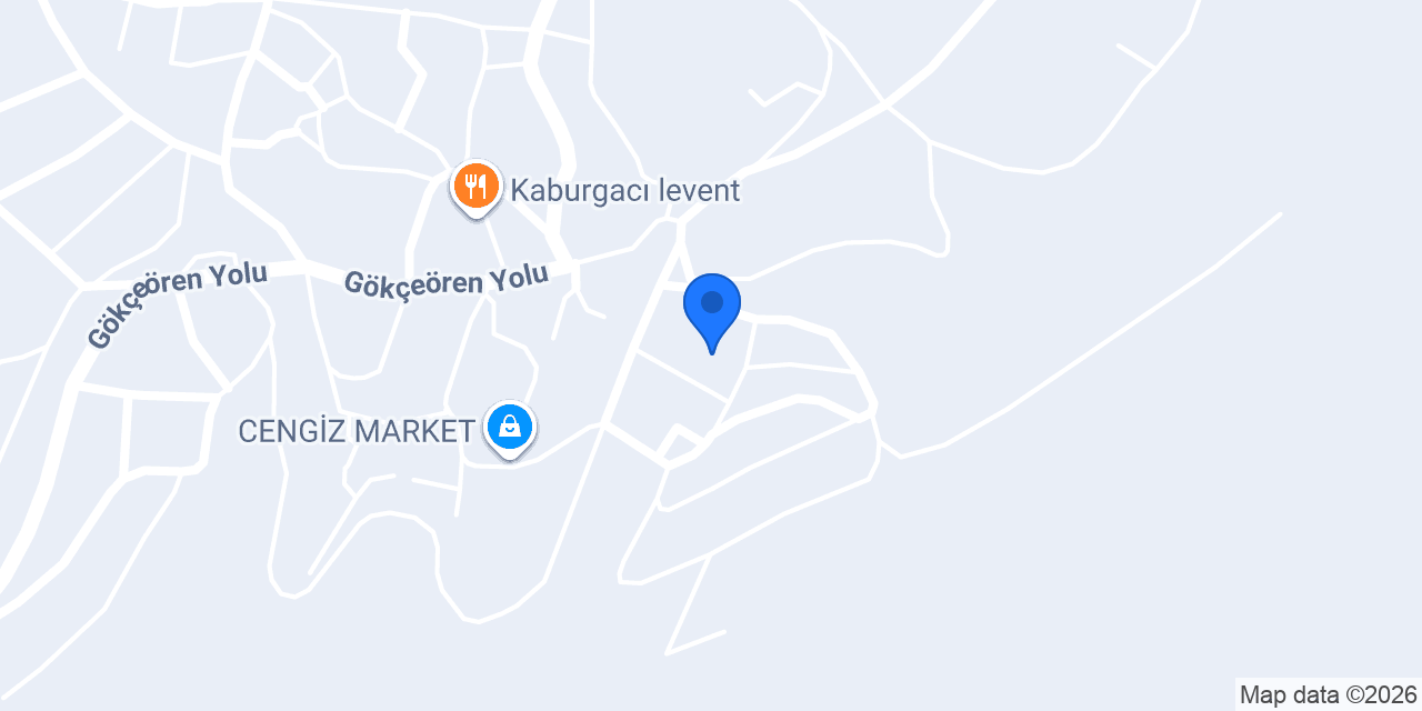 Gökçeören Lisesi konumu