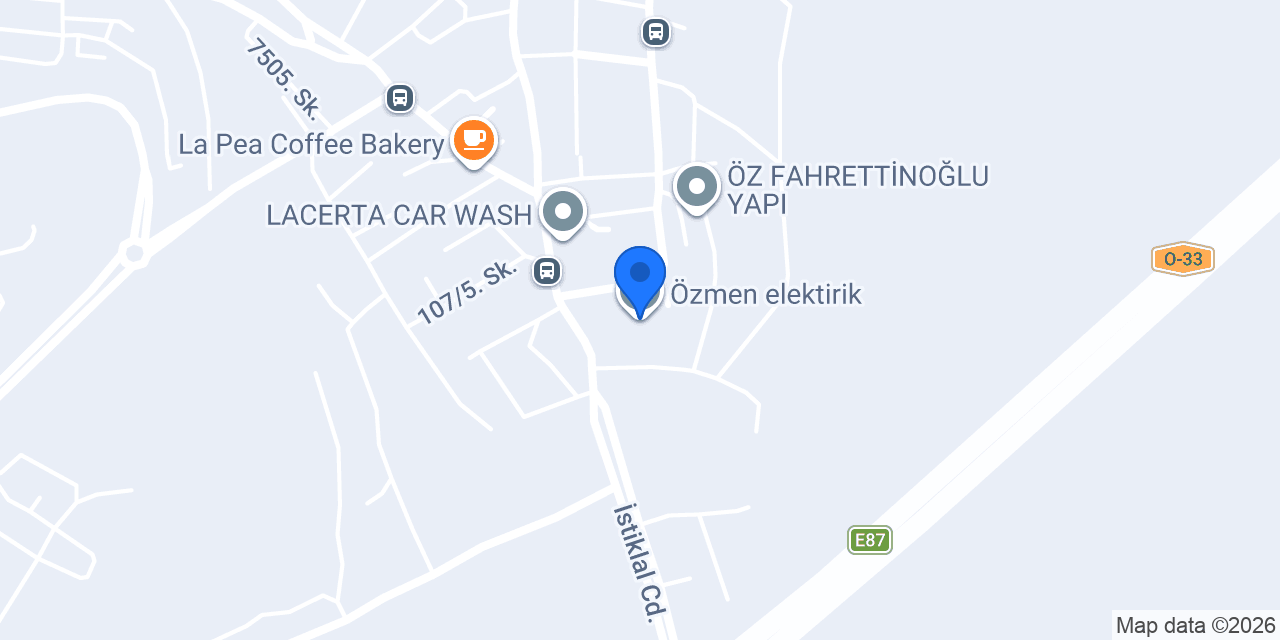 Özmen elektirik konumu
