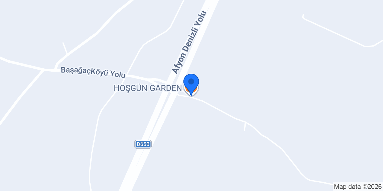 HOŞGÜN GARDEN konumu