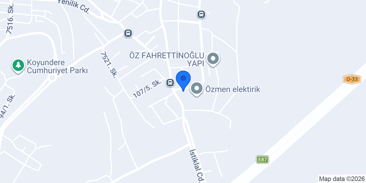 Ateşoğlu Yapı Market konumu