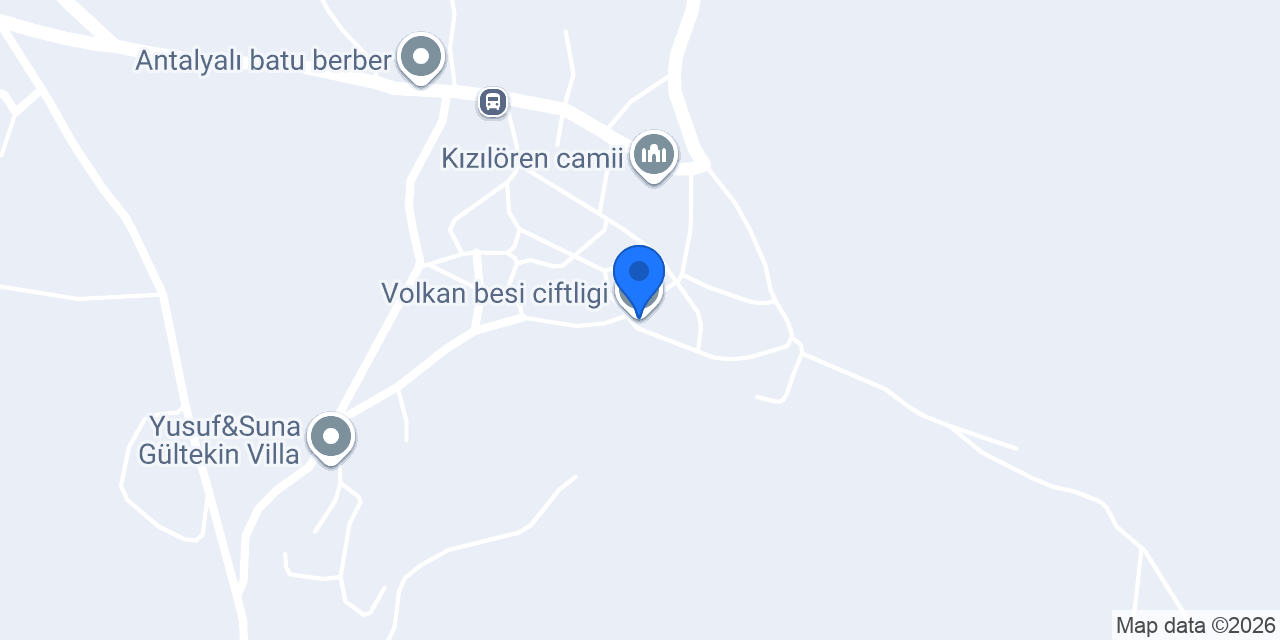 Volkan besi ciftligi konumu