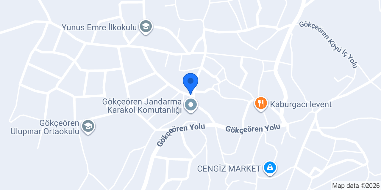 Gökçeören Aile Sağlığı Merkezi konumu