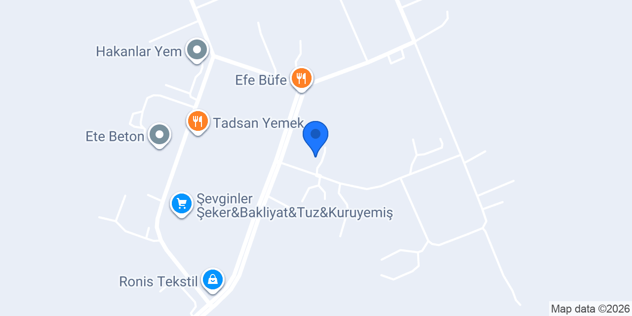 Milangaz Dolum Tesisi konumu