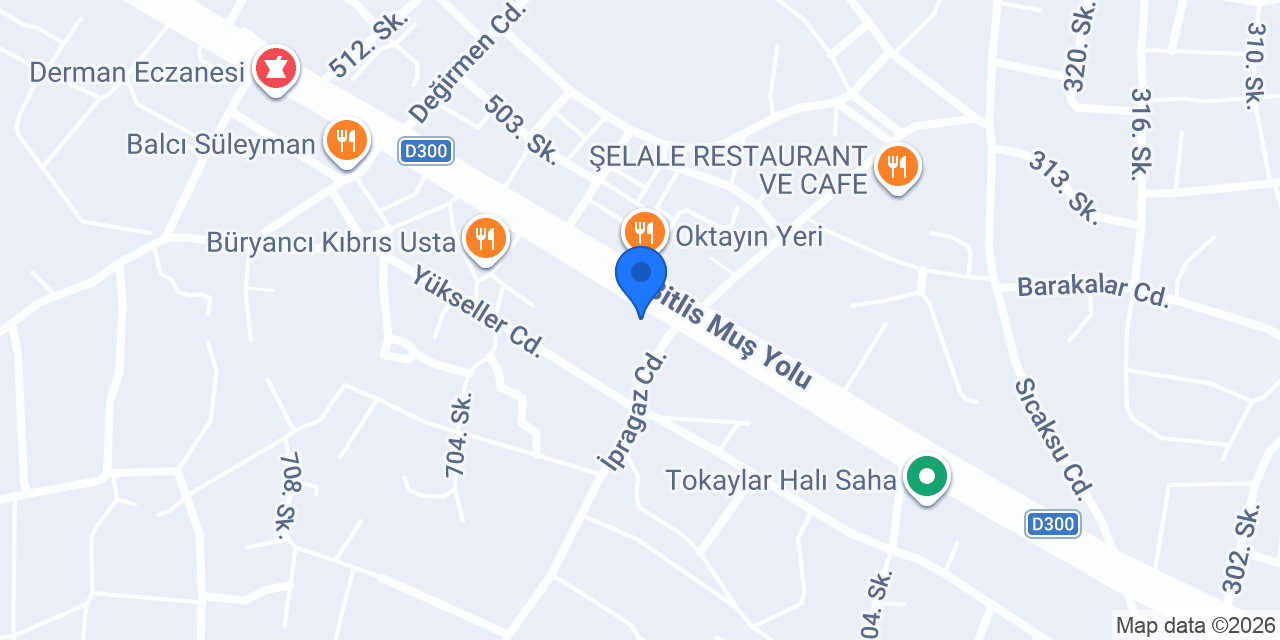 TREND GİYİM 13 konumu