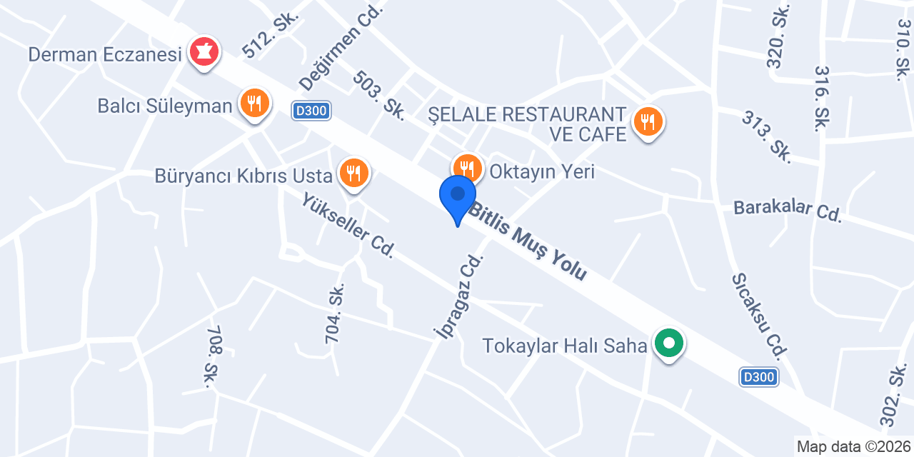 AKKURT MARKET konumu