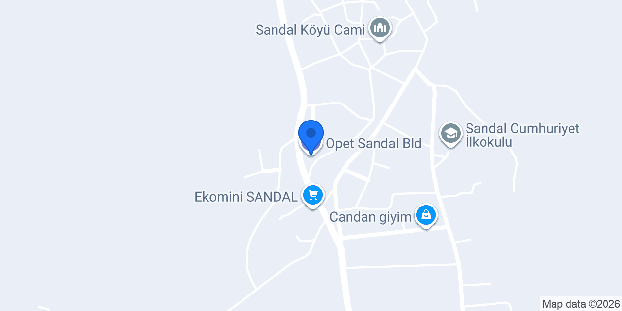 Opet Sandal Bld. konumu