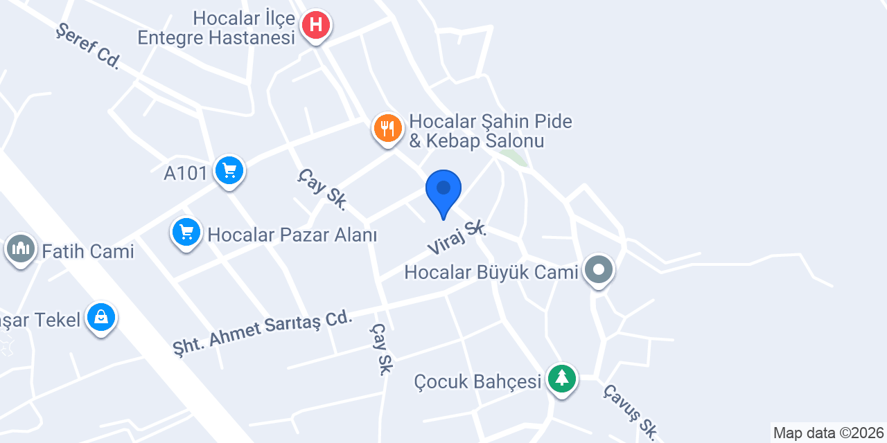 Korkmaz Ticaret konumu