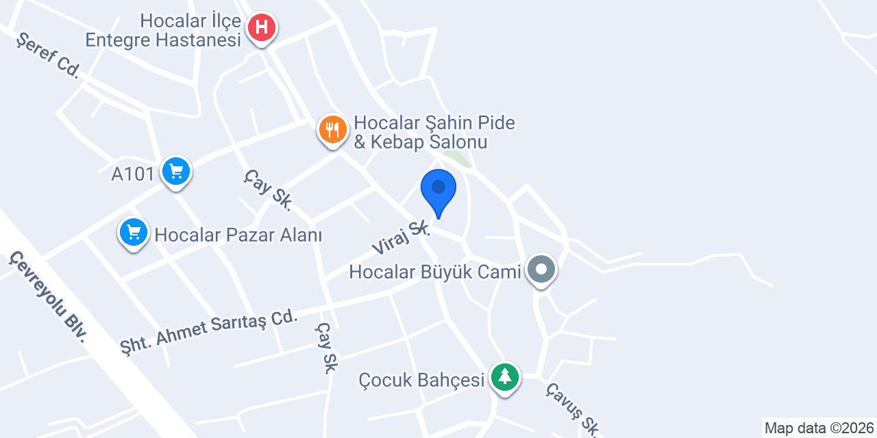 ÇETİNKAYA VETERİNER KLİNİĞİ konumu