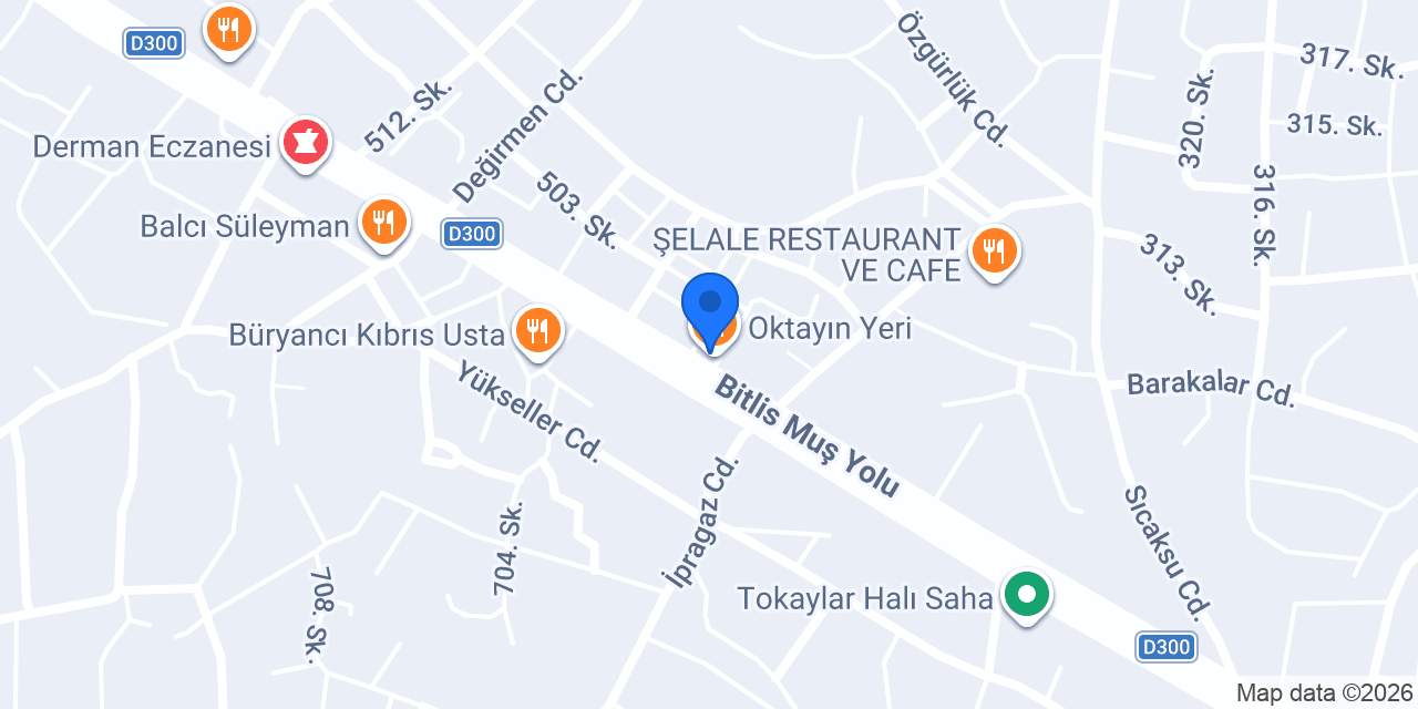 Oktayın Yeri konumu
