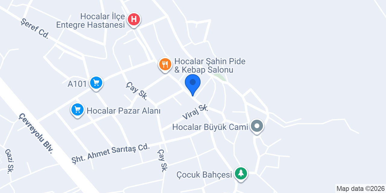 Göktuğ Av Bayii konumu