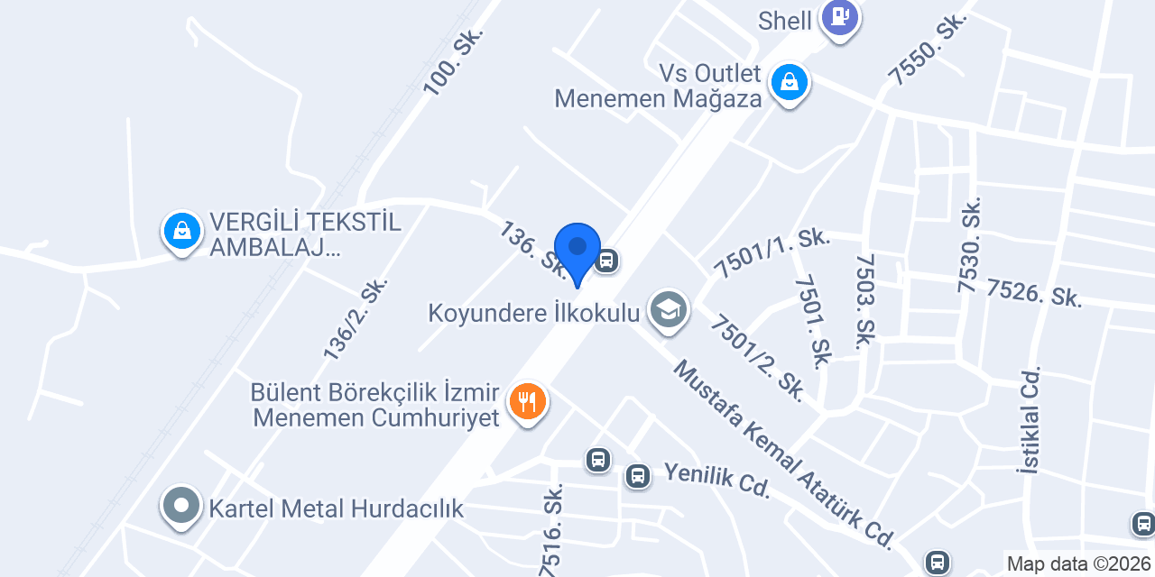 Milangaz Tüp Bayi konumu