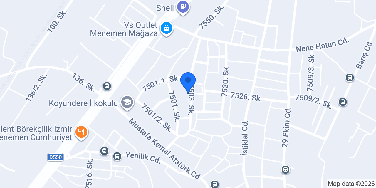 Defne Su Eczanesi konumu