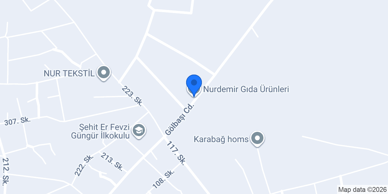 Nurdemir Gıda Ürünleri konumu