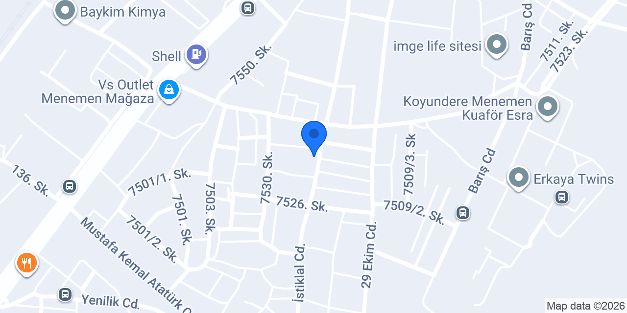 Şimşek petshop konumu