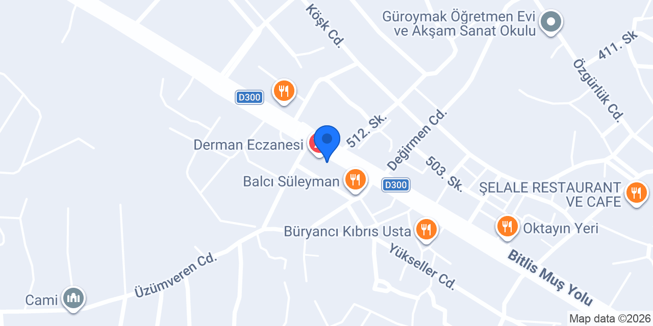 Kral Dönerci konumu
