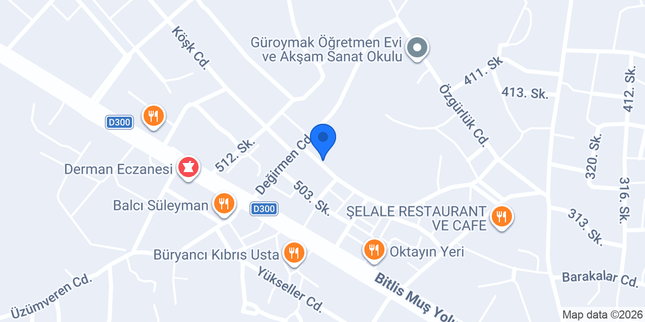 Ömür Epilasyon ve Güzellik Merkezi konumu