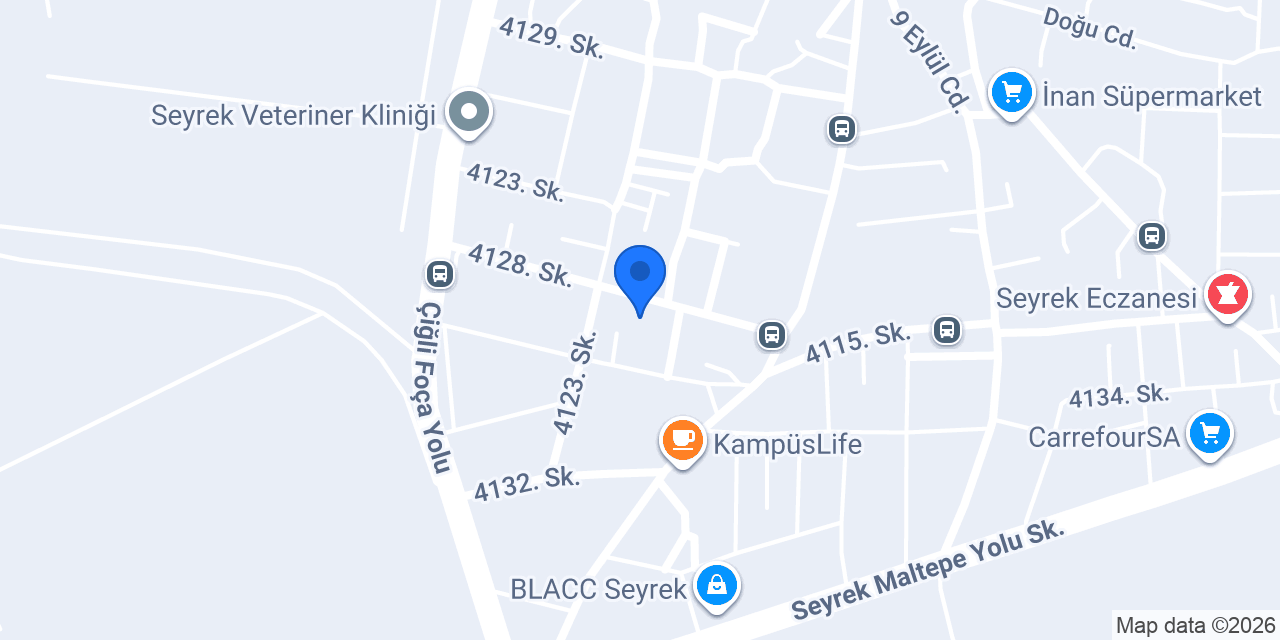 Bakırçay Kız Öğrenci Yurdu konumu