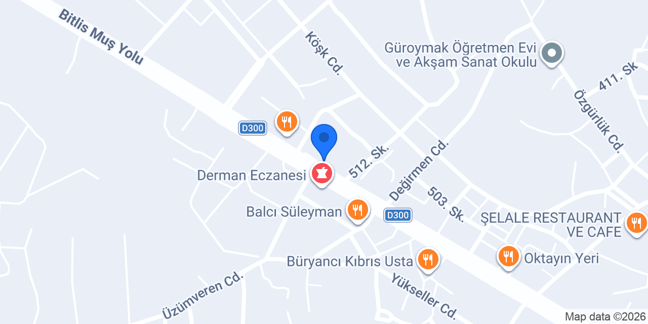 Komagene güroymak konumu