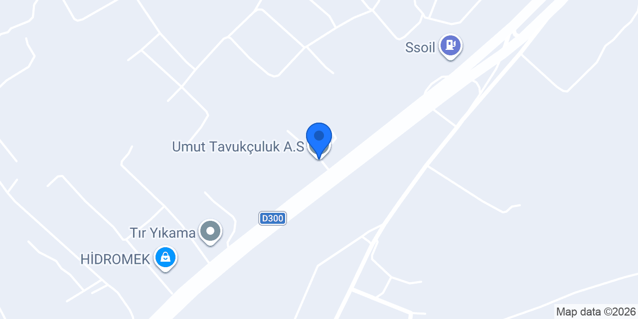 Umut Tavukçuluk A.S. konumu