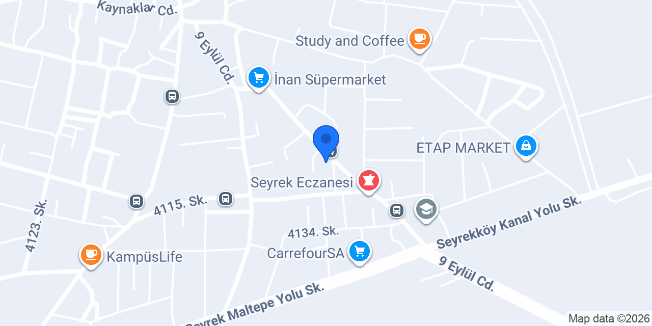 Efe Fırın Cafe Bistro konumu