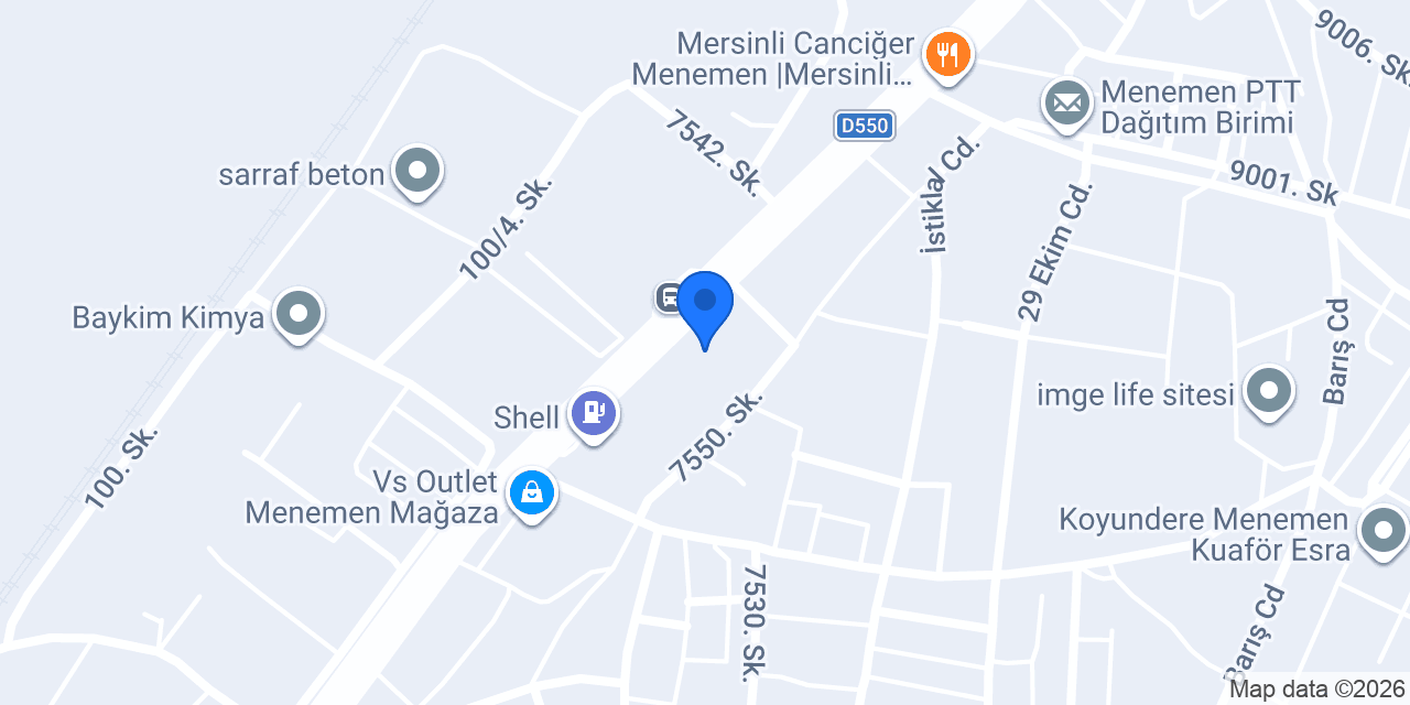 Latif Butel Yapı konumu