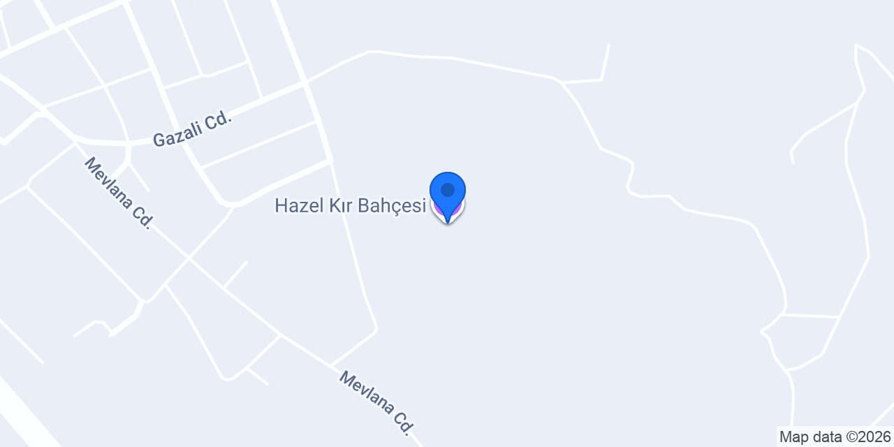 Hazel Kır Bahçesi konumu