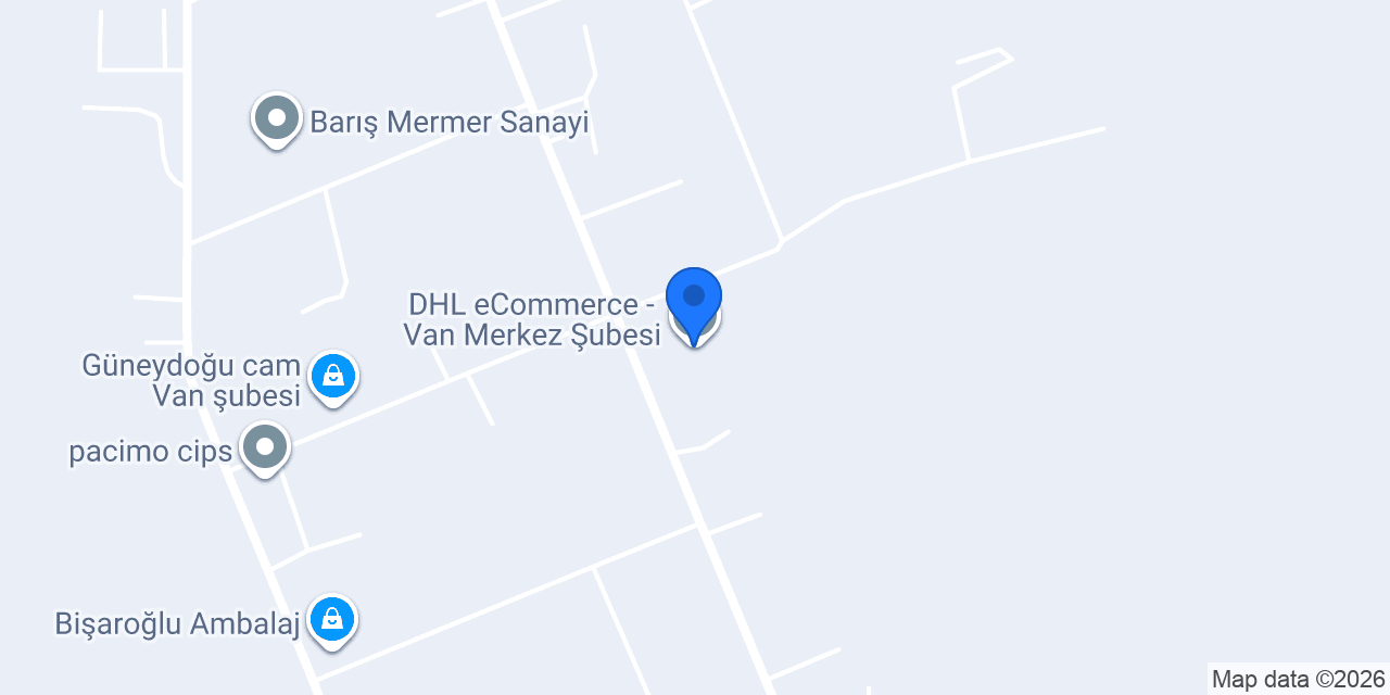 DHL eCommerce - Van Merkez Şubesi konumu