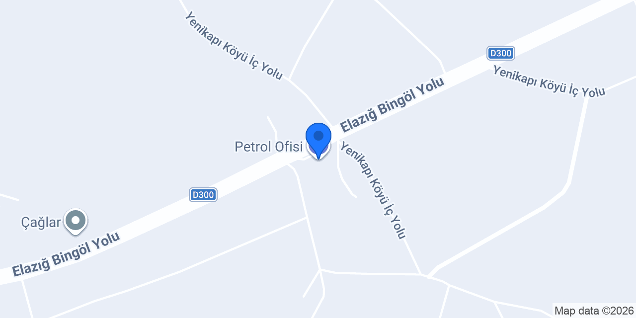 Petrol Ofisi konumu